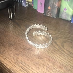 Alex and Ani steel bracelet